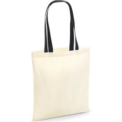 Westford Mill Bag For Life Contrast Handles - Natural/Black