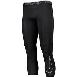 Nike Pro Dri-FIT 3/4 Tights Men - Black/White