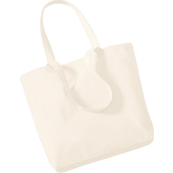 Westford Mill biologische katoenen shoppertas 16 liter (pak van 2) Paars/Grijs/Blauw