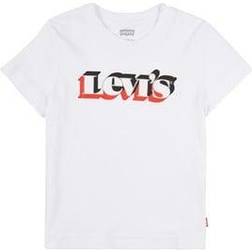 Levi's Big Boys Logo T-shirt - White/White (374901154)