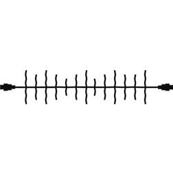 Sirius Tech-Line Cluster Black Lampada a Corda 180 Lampade
