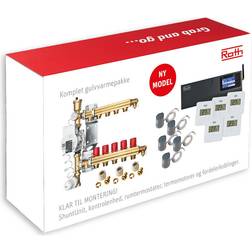 Roth 17466212.360 Komplet Gulvvarmepakke 6 Rum