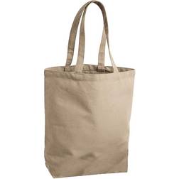 Westford Mill Fairtrade Cotton Camden Shopper Bag 2-pack - Natural