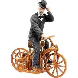 Busch 59917 H0 Mercedes Benz Daimler-riding car with figure