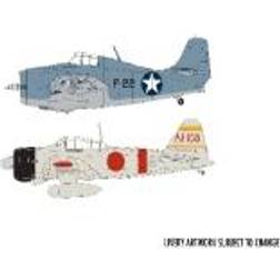 Airfix A50184 Grumman F-4F4 Wildcat & Mitsubishi Zero Dogfight