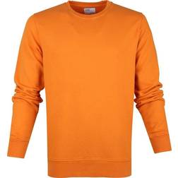 Colorful Standard Sweatshirt Col Rond Classic Organic Burned - Orange