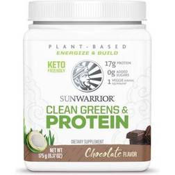 Sunwarrior Clean Greens & Protein Choklad 175 g