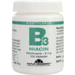 Natur Drogeriet B3 Niacin Nikotinsyre 9 mg