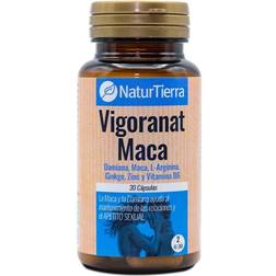 NaturTierra Food Supplement Vigoranat Maca (30 uds)