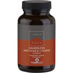 Terranova Dandelion, Artichoke & Cysteine Complex, 50 VCapsules