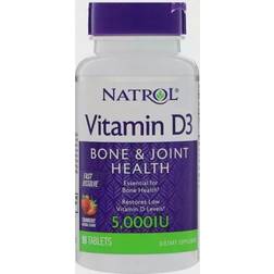 Natrol Vitamin D3 Fast Dissolve 5000IU 90 tablets