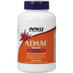 NOW ADAM Multi-Vitamin til Mænd 120 Tabletter