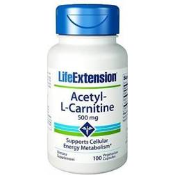 Life Extension Acetyl-L-Carnitin 500mg Set of 100