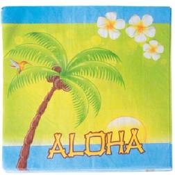 Funny Fashion 20 Tropische Aloha servetten