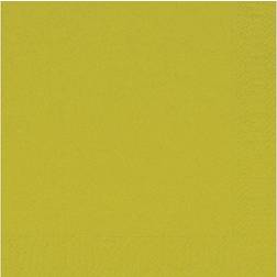 Duni Servett Kiwi, 3-lager, 33x33cm, 125/fp