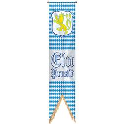 Vegaoo Oktoberfest Banner "Ein Prosit" 180 cm