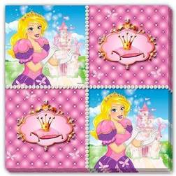 Folat Prinsesse Servietter, 16 stk