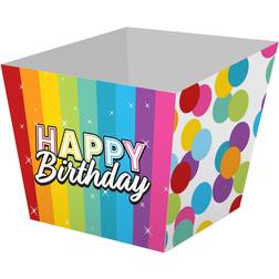 Folat Candy boxes Happy Birthday, 5pcs