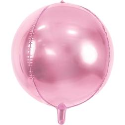 PartyDeco Metallisk Rosa, Folie Ballon