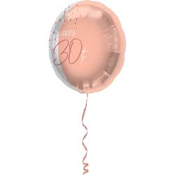 Folat Folieballon 30 År Lush Blush