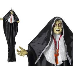 BigBuy Carnival Halloween Decorations Creepy Nun