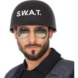 Th3 Party Police Helmet SWAT Black