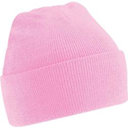Beechfield Soft Feel Knitted Winter Hat - Pink