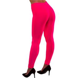 Wicked Costumes Leggings NEON Pink Medium/large