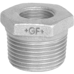 +GF+ Nippelmuffe Galvaniseret Koncentrisk 3/8x1/8