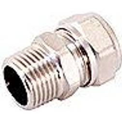 Altech alu kompressions overgang 1/2'' x 16 x 2,0 mm. Med nippel