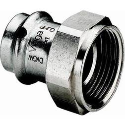 VIEGA 18 mm x 3/4" Sanpress Inox tilslutningsforskruning