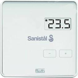 Roth project RUMTERMOSTAT, DISPLAY, hvid
