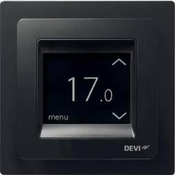 Devi Thermostat devireg touch noir pour plancher chauffant 140f1069