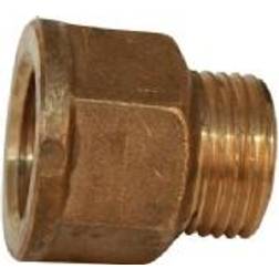 Wavin messing Overgangsmuffe 1/2"