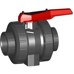 +GF+ kuglehane til PVC-rør 63 mm