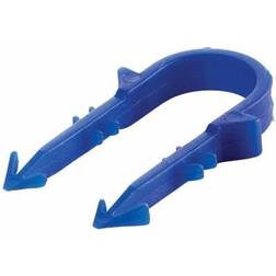 Wavin Ø20x60mm plastclips, blå