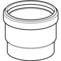Geberit PE stikmuffe med læbetætning: d=90mm