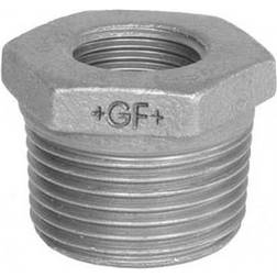 +GF+ Nippelmuffe Galvaniseret Koncentrisk 1/2"X3/8