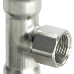VIEGA Sanpress Inox LF T-stykke 28 mm x 1″ x 28 mm