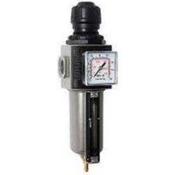 Flair E24/2P 3/8"-1/2" filter med reduktionsventil og manometer