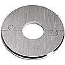 Solid 27.5mm rustfri roset Click-One-Two