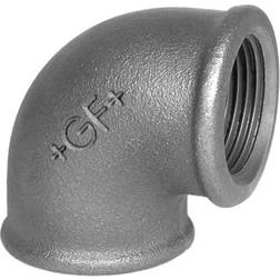 Georg-Fischer Elbow 90° black for f 3/4 x 1/2