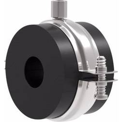 Isoglobal rørbærer RF 76 x 32 mm. M8/M10 inkl. Galv. bøjle. Til køl