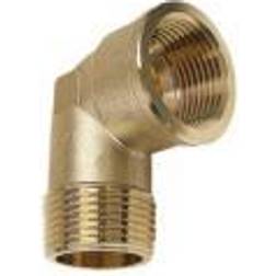 Sanha Altech vinkel 1/4" muffe/nippel. Messing