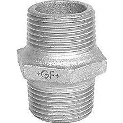+GF+ Brystnippel galvaniseret 3/8