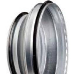 centrisk kort reduktion Ø200-160 mm Nippel/Nippel, længde 24mm