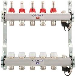 Salus Gulvvarmemanifold 6-kreds Med Flowmeter