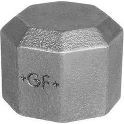 +GF+ slutmuffe galvaniseret blødstøbt