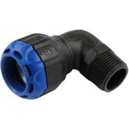 isiflo Vinkel med nippel 40mm x 11/4