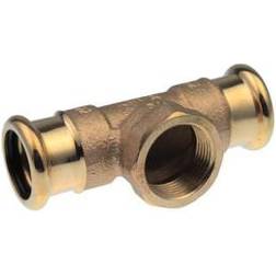 Tee VSH muffe/muffe/muffe 15 mm X 1/2X15 mm CU